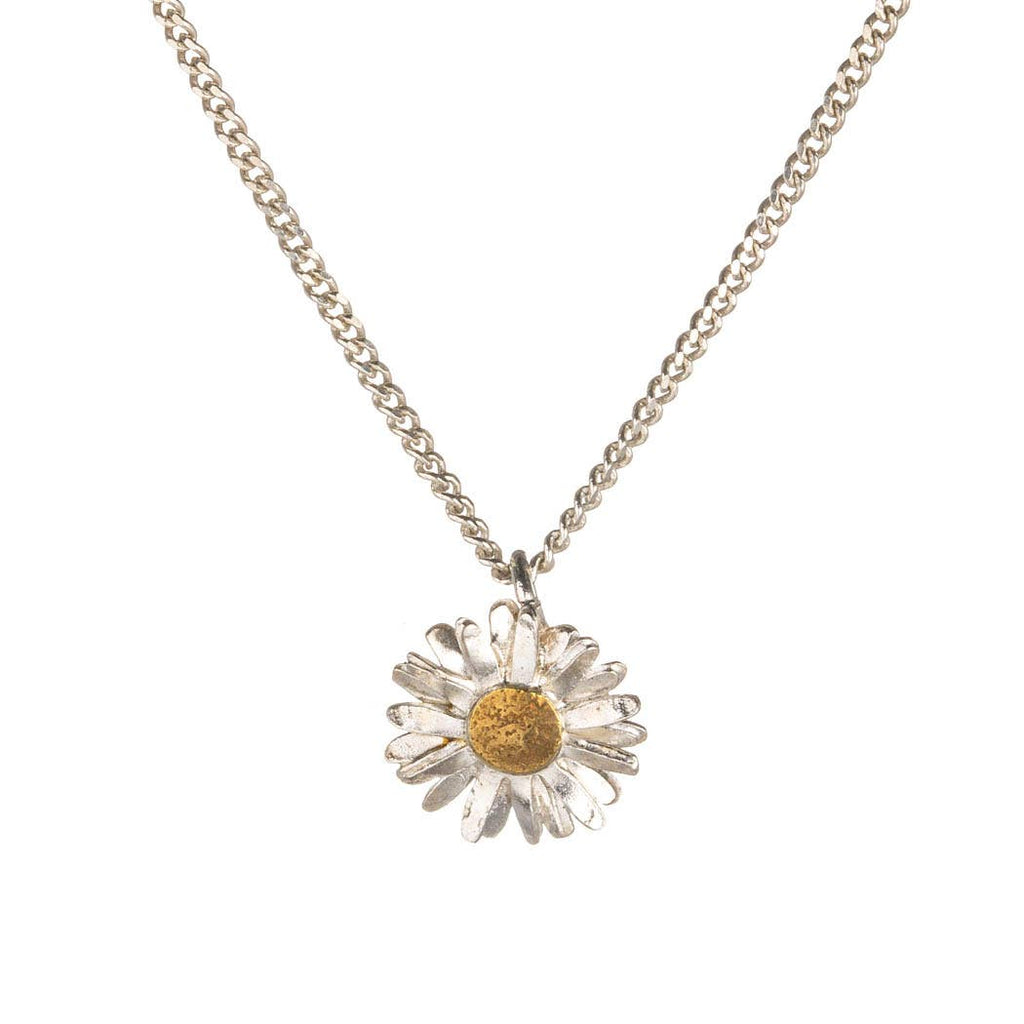 Daisy Flower Head Necklace