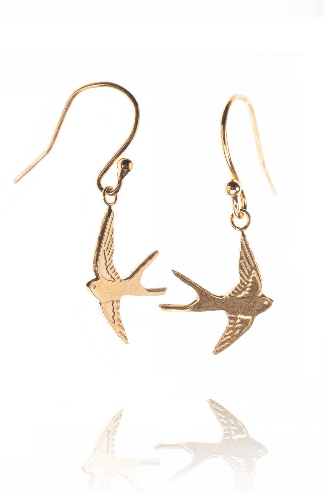 Swallow Drop Earrings