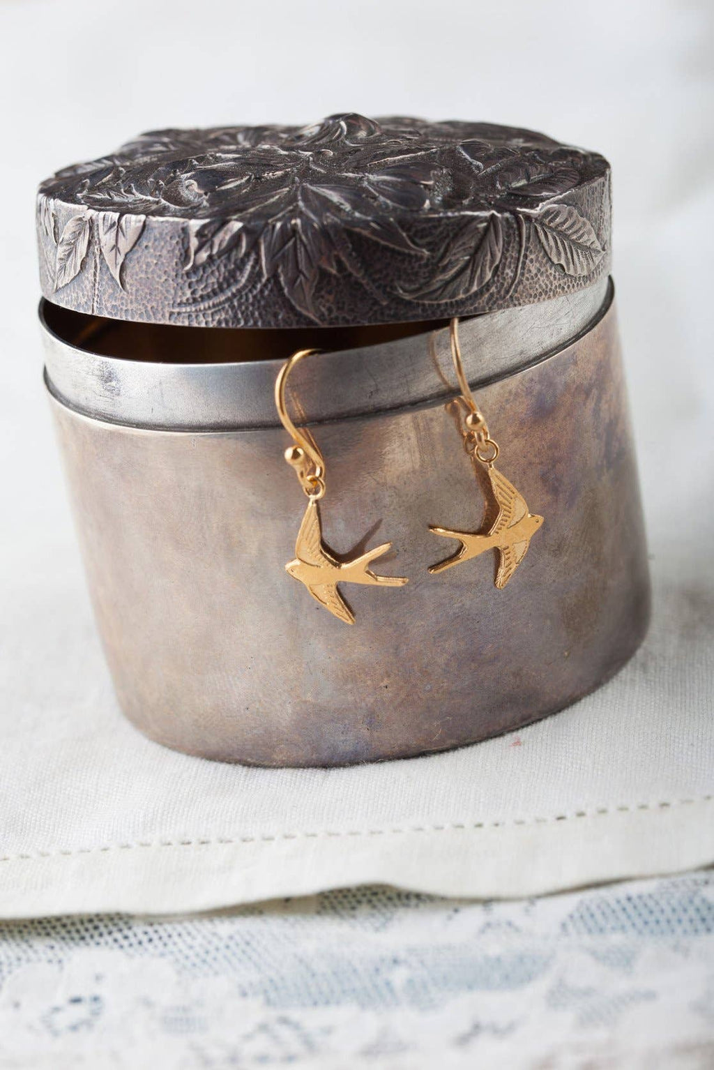 Swallow Drop Earrings