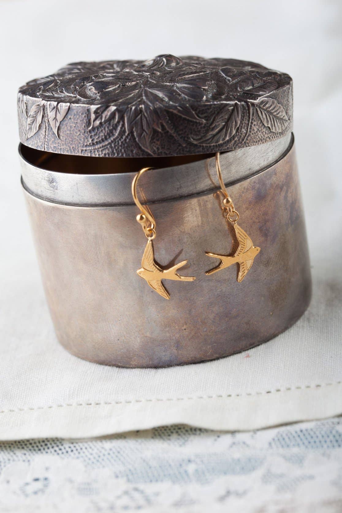 Swallow Drop Earrings