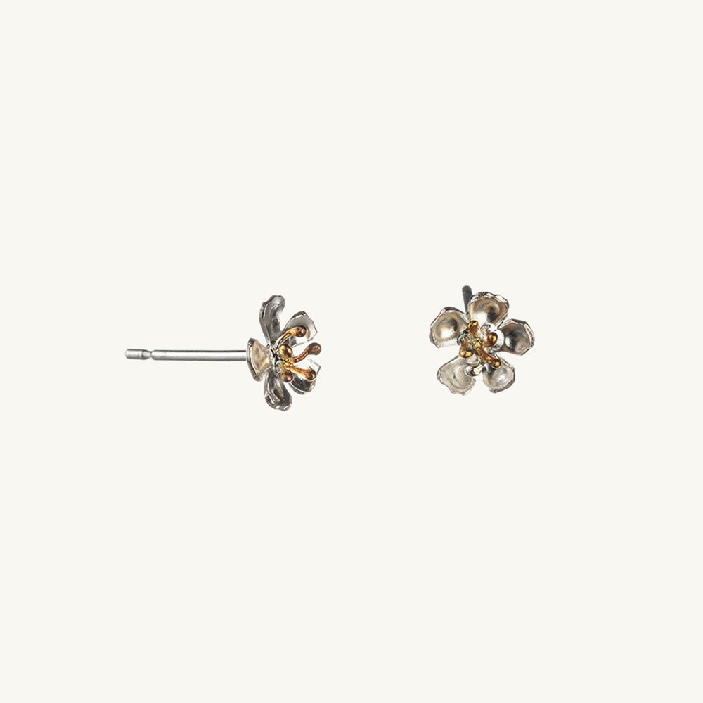 Almond Blossom Stud Earrings