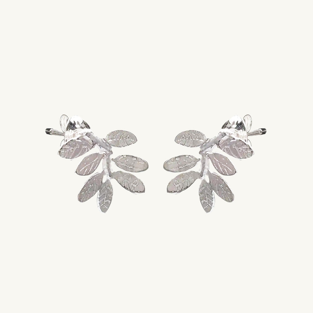 Leaf Stud Earrings