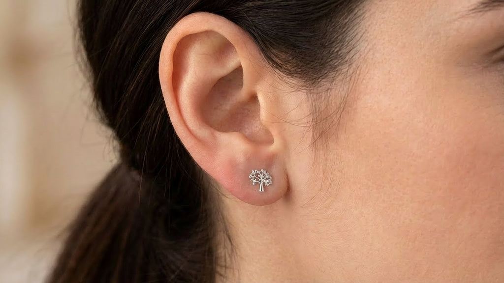 Tree of Life Stud Earrings