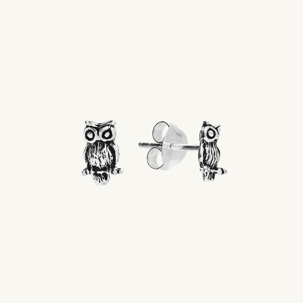Owl Stud Earrings