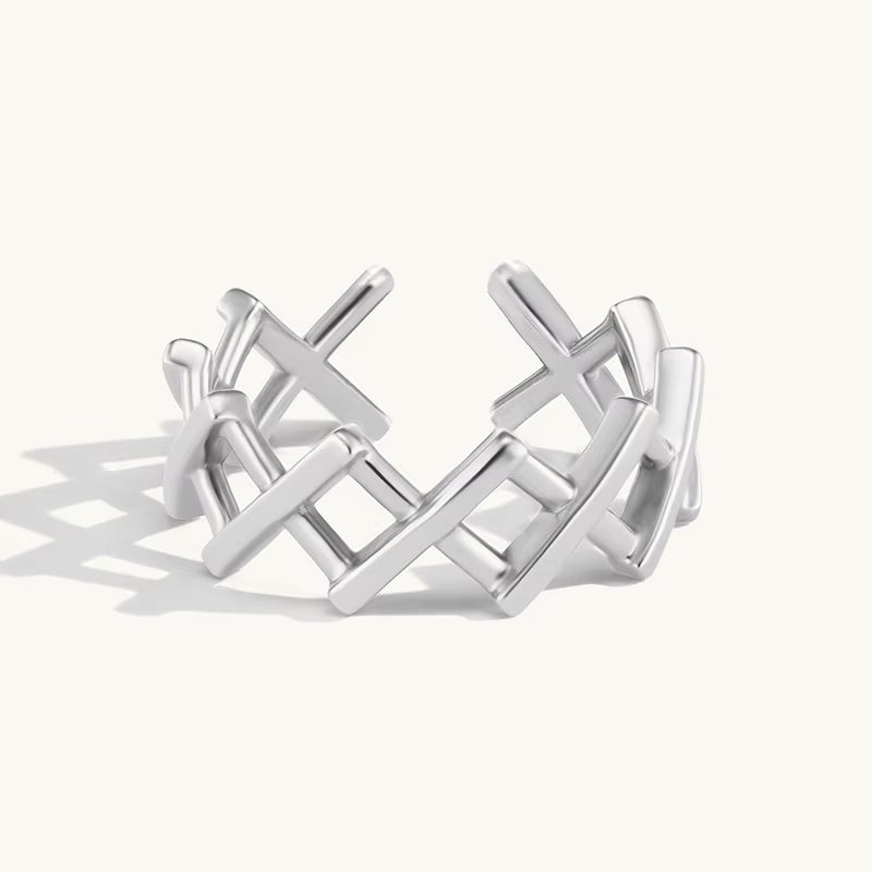 Criss-Cross Open Ring