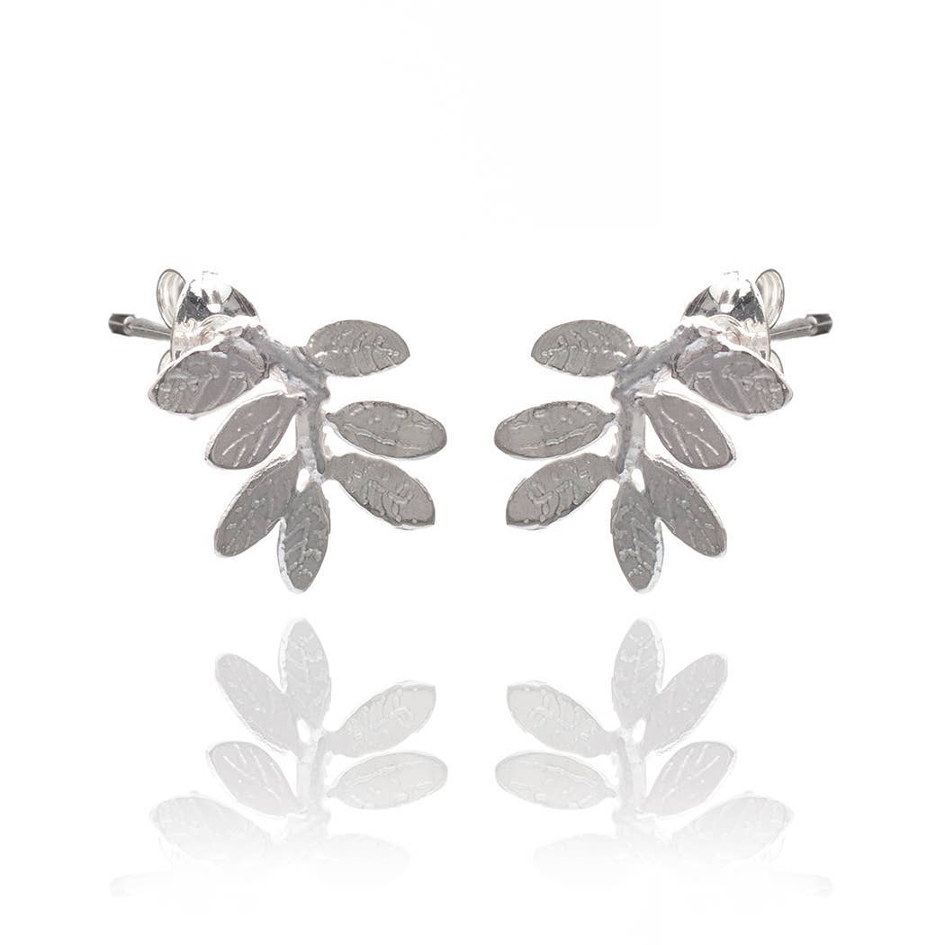 Leaf Stud Earrings