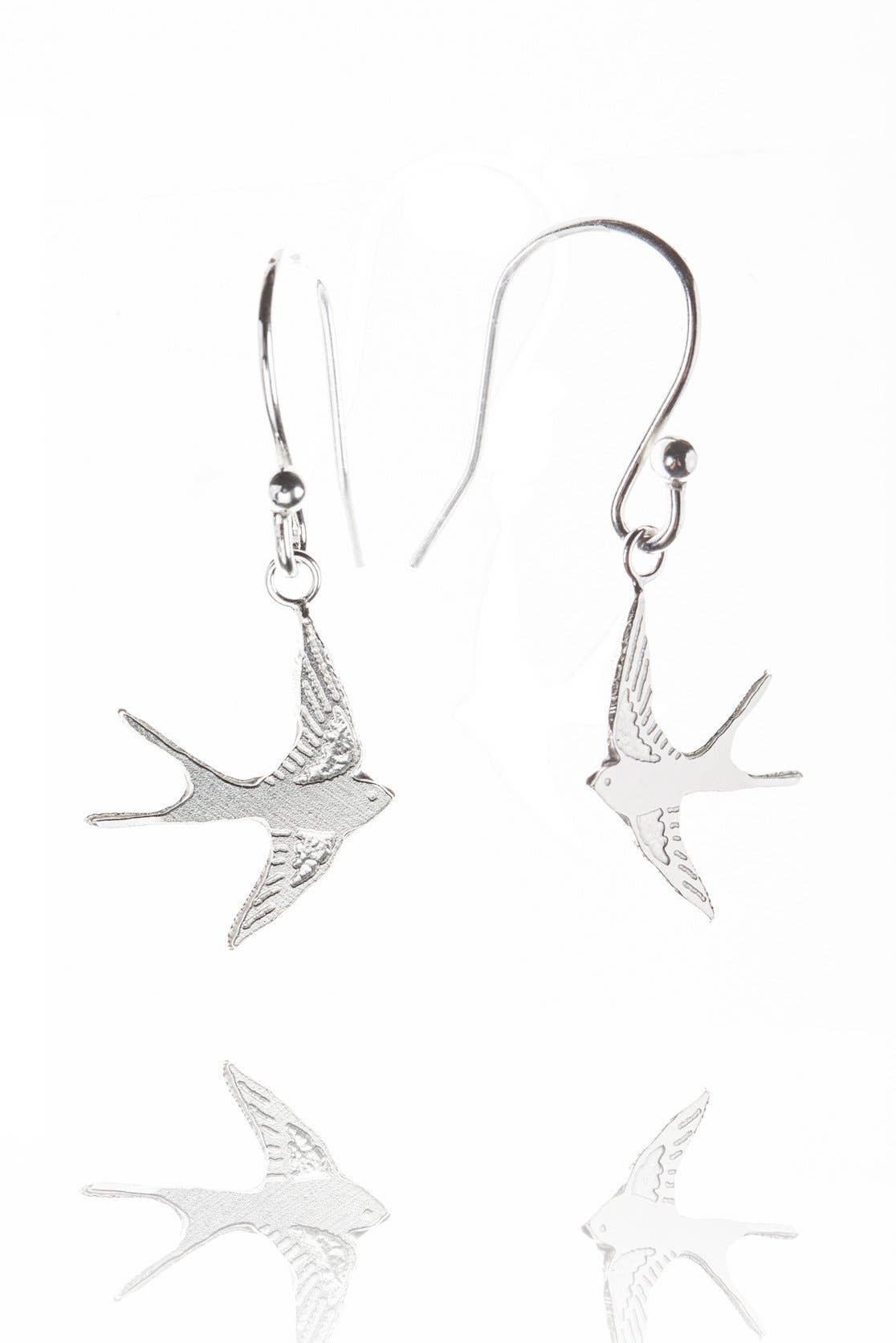 Swallow Drop Earrings