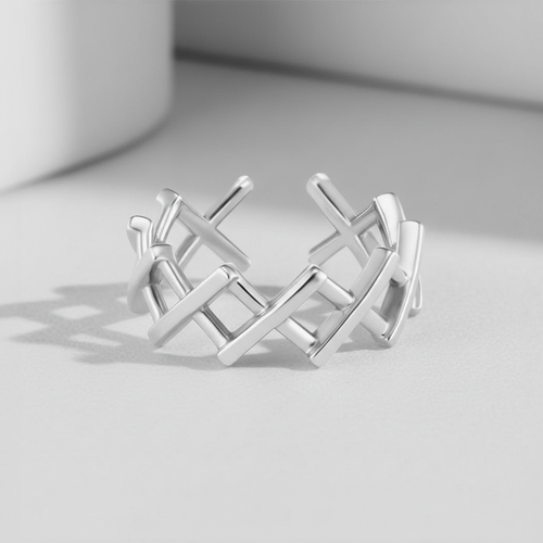 Criss-Cross Open Ring